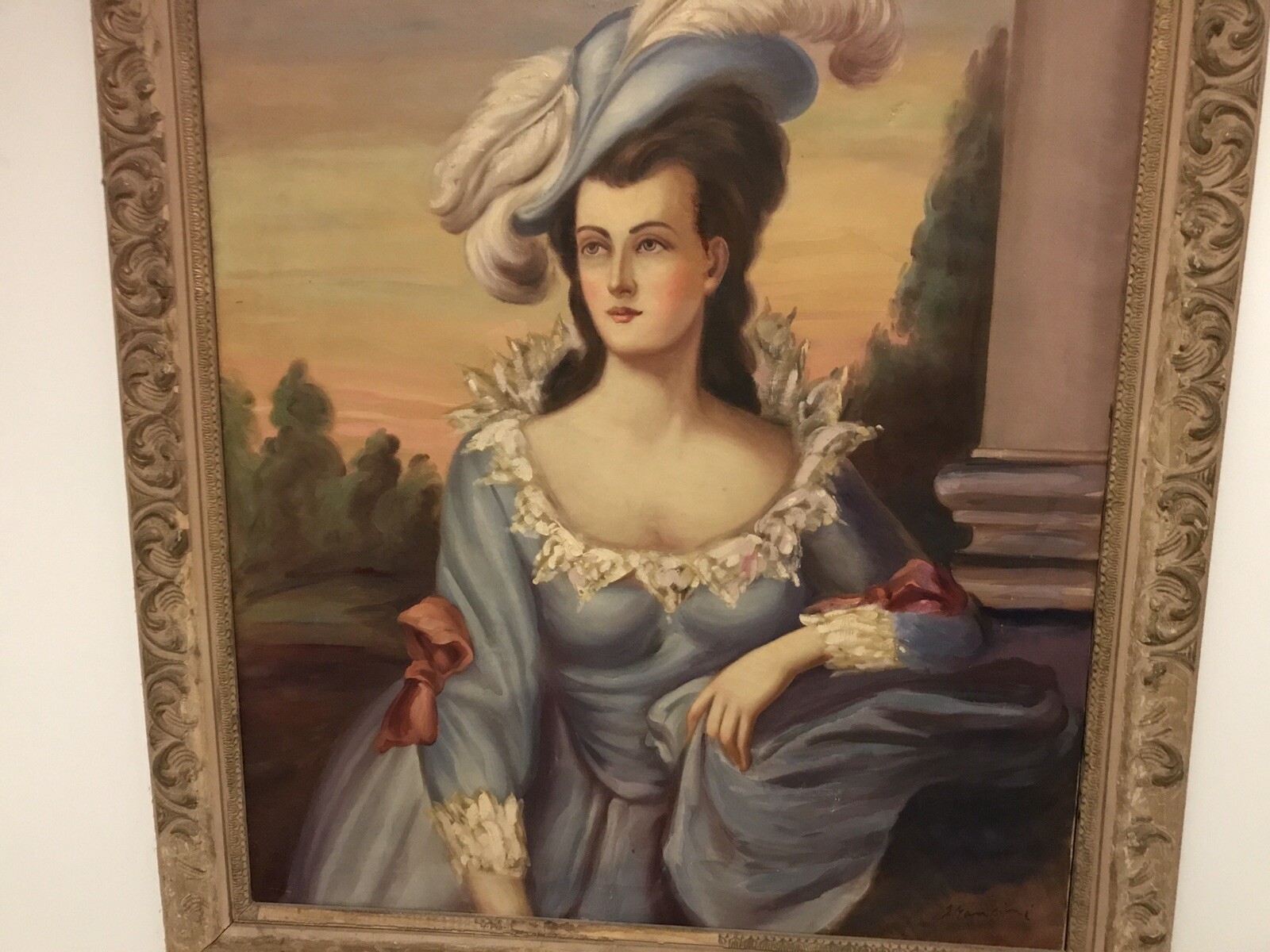 antique painting Very Large Amazing antique painting Very Large Amazing