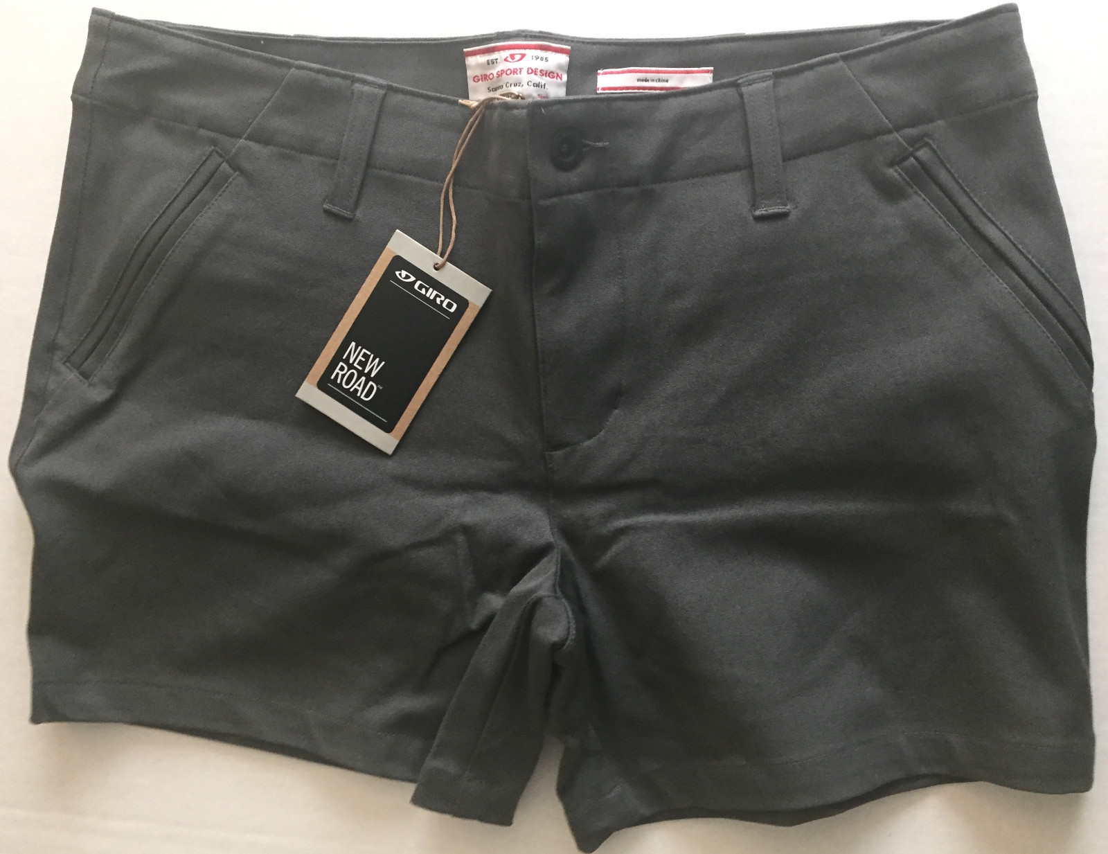 New Giro Women's Bike Mobility Overshort Classic Fit Gray Small 4 Bike Shorts