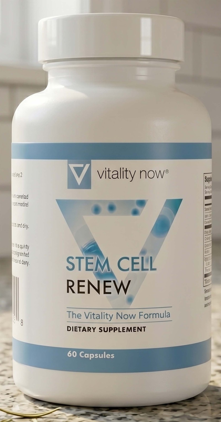 Stem Cell Renew by Vitality Now Dietary Supplement 60 Capsules Stem Cell Renew by Vitality Now Dietary Supplement 60 Capsules