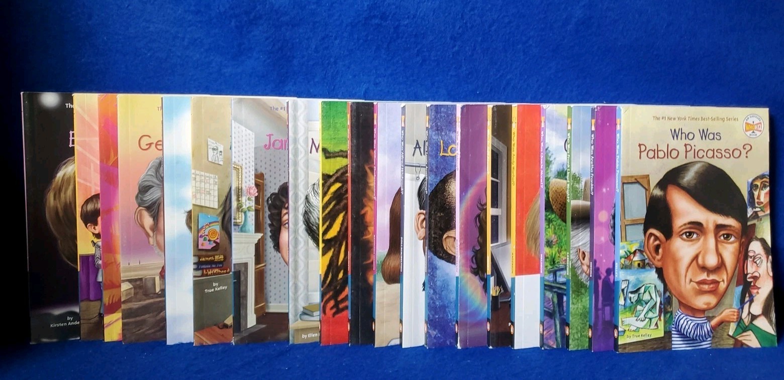 Who HQ Who Was? Who Is? Lot of 20 Biography Books Penguin Paperback Kids Who HQ Who Was? Who Is? Lot of 20 Biography Books Penguin Paperback Kids
