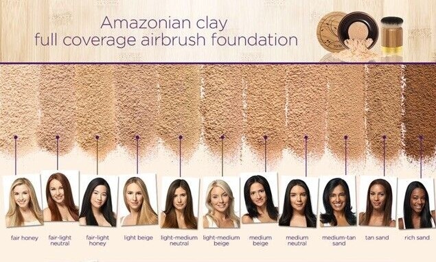 TARTE Amazonian Clay Full Coverage Airbrush Foundation All Shades Brand NIB