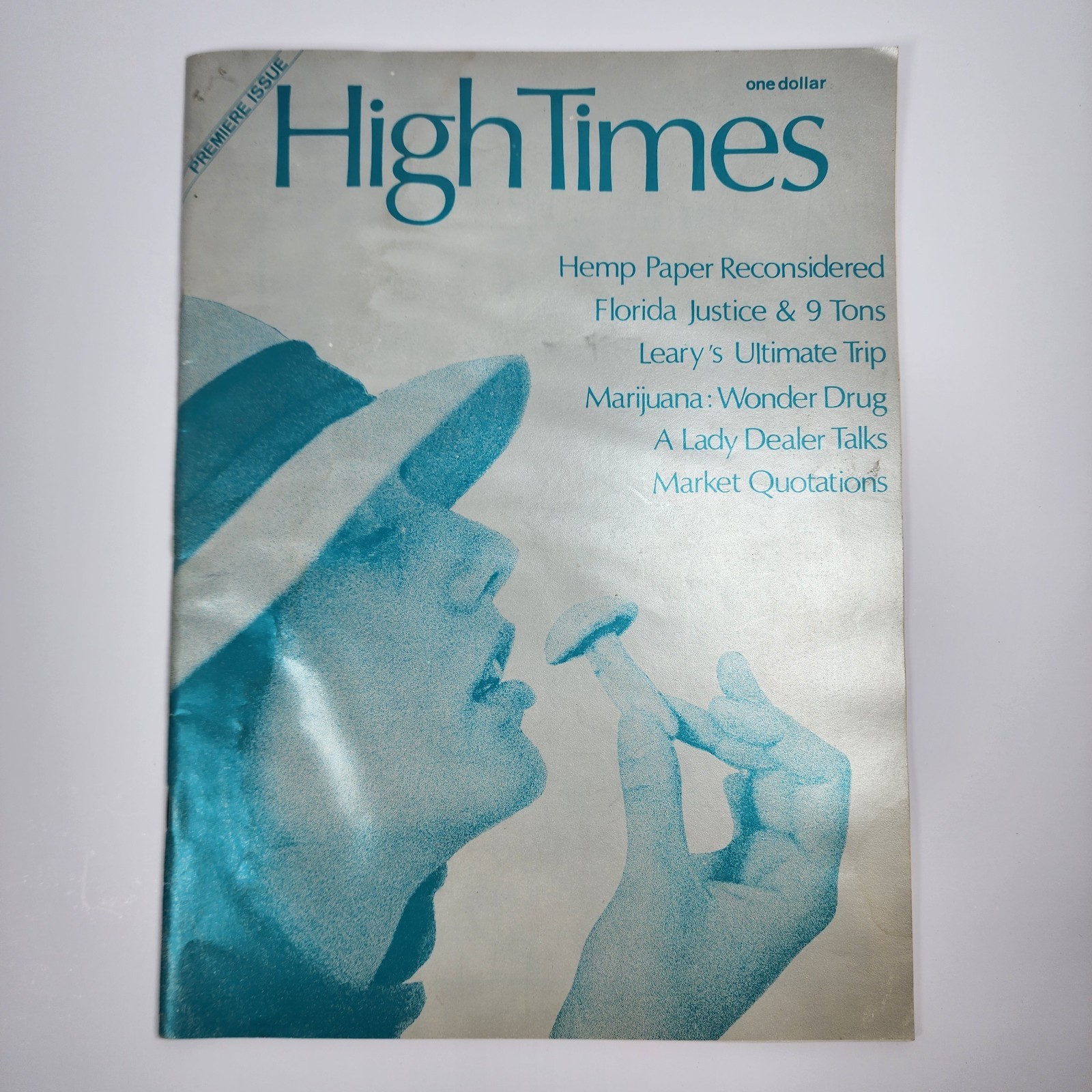 High Times Magazine 1974 #1 Premiere First Edition One Dollar Vintage Magazine High Times Magazine 1974 #1 Premiere First Edition One Dollar Vintage Magazine