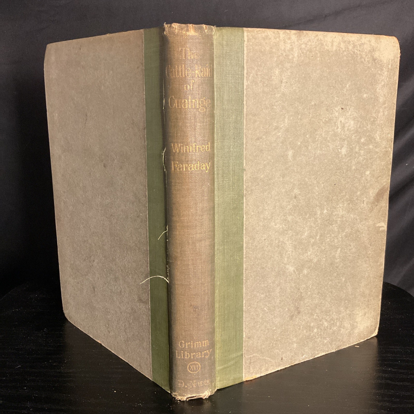 RARE 1904 SIGNED 1st Ed The Cattle-Raid of Cualnge Winifred Faraday Táin Bó RARE 1904 SIGNED 1st Ed The Cattle-Raid of Cualnge Winifred Faraday Táin Bó