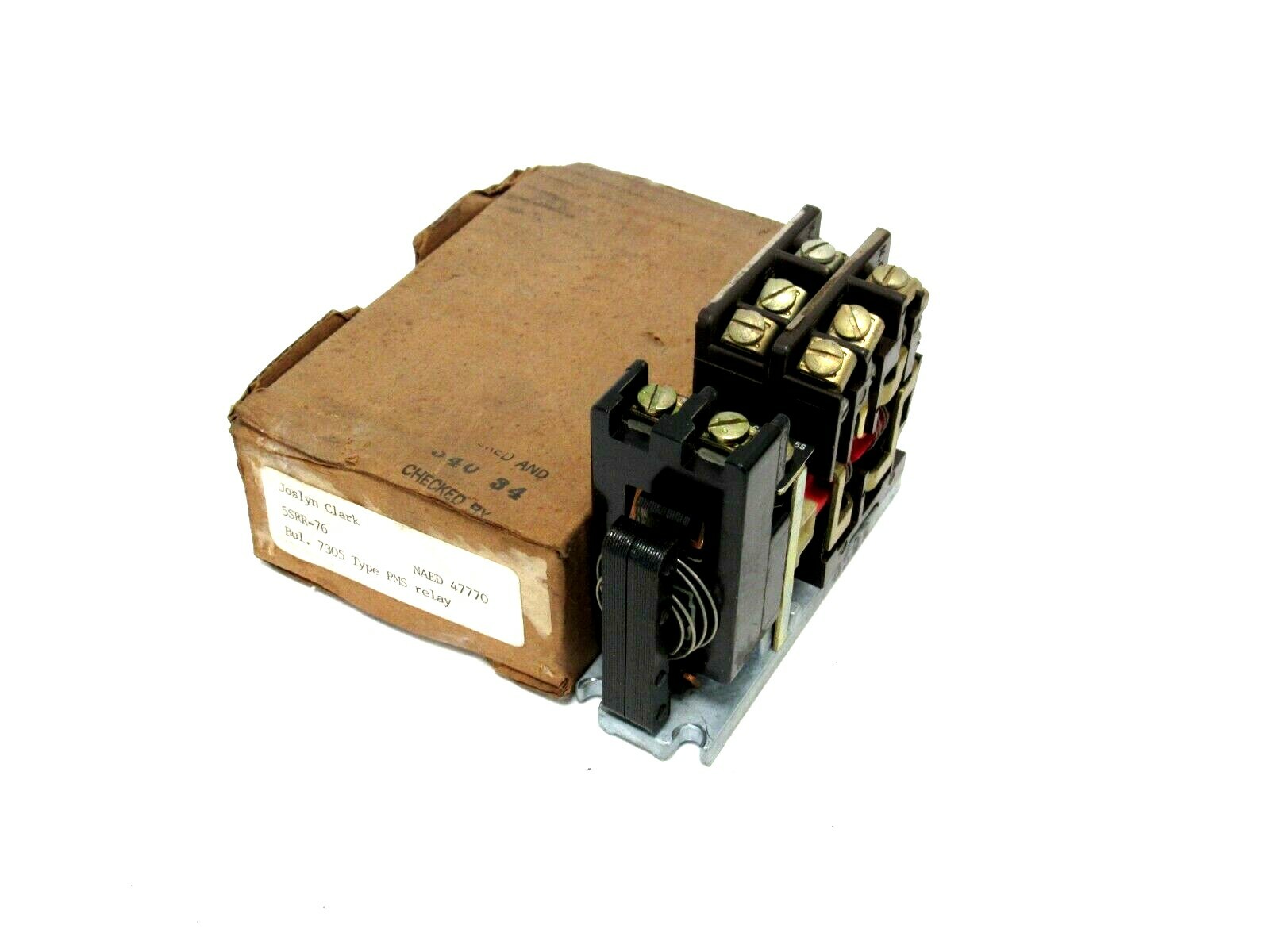 NEW JOSLYN CLARK 5SRR-76 SLIM JIM RELAY PMS-5S 5SRR76 NEW JOSLYN CLARK 5SRR-76 SLIM JIM RELAY PMS-5S 5SRR76