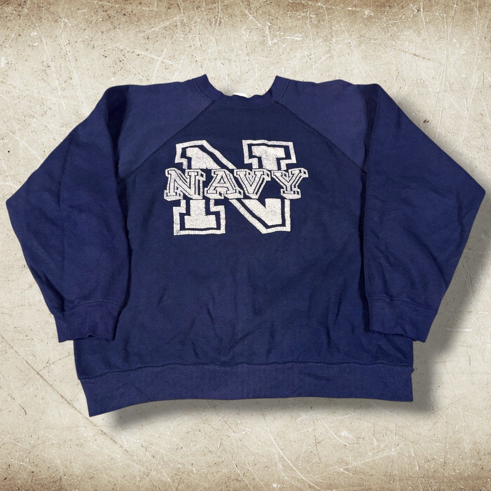 Vintage US Navy Annapolis Crewneck Sweatshirt Men’s Size L Blue USA Made Raglan Vintage US Navy Annapolis Crewneck Sweatshirt Men’s Size L Blue USA Made Raglan