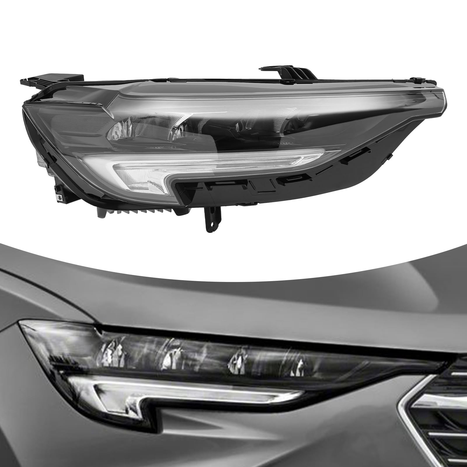 for Buick Envision 2021 2022 2023 LED Headlight Assembly Passenger Replacement R