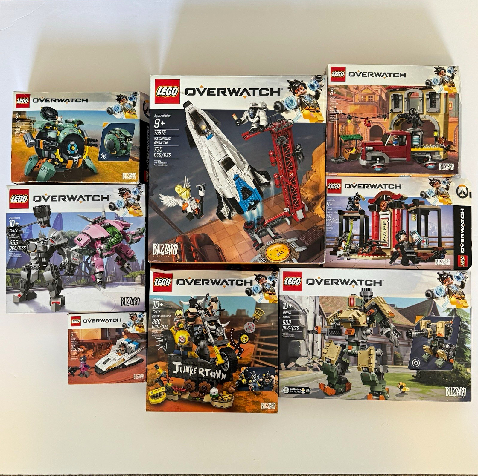 LEGO Overwatch Lot ( 75970, 75971, 75972, 75973, 75974, 75975, 75976, 75977 )