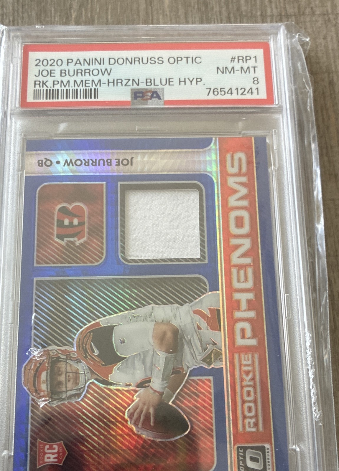 2020 Panini Donruss Optic - Rookie Phenoms Horizontal Joe Burrow #RP-1 Blue... 2020 Panini Donruss Optic - Rookie Phenoms Horizontal Joe Burrow #RP-1 Blue...