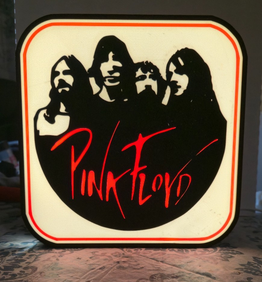 Pink Floyd Light Box LED Lightbox USB Roger Waters David Gilmour Rick Wright Pink Floyd Light Box LED Lightbox USB Roger Waters David Gilmour Rick Wright