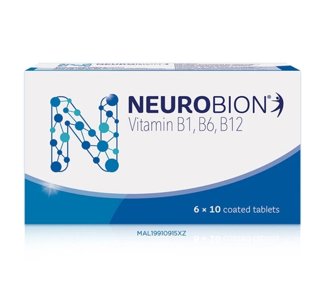 Neurobion 60's Vitamins B1, B6, B12 Improves Nerve Numbness, Tingling & Function Neurobion 60's Vitamins B1, B6, B12 Improves Nerve Numbness, Tingling & Function