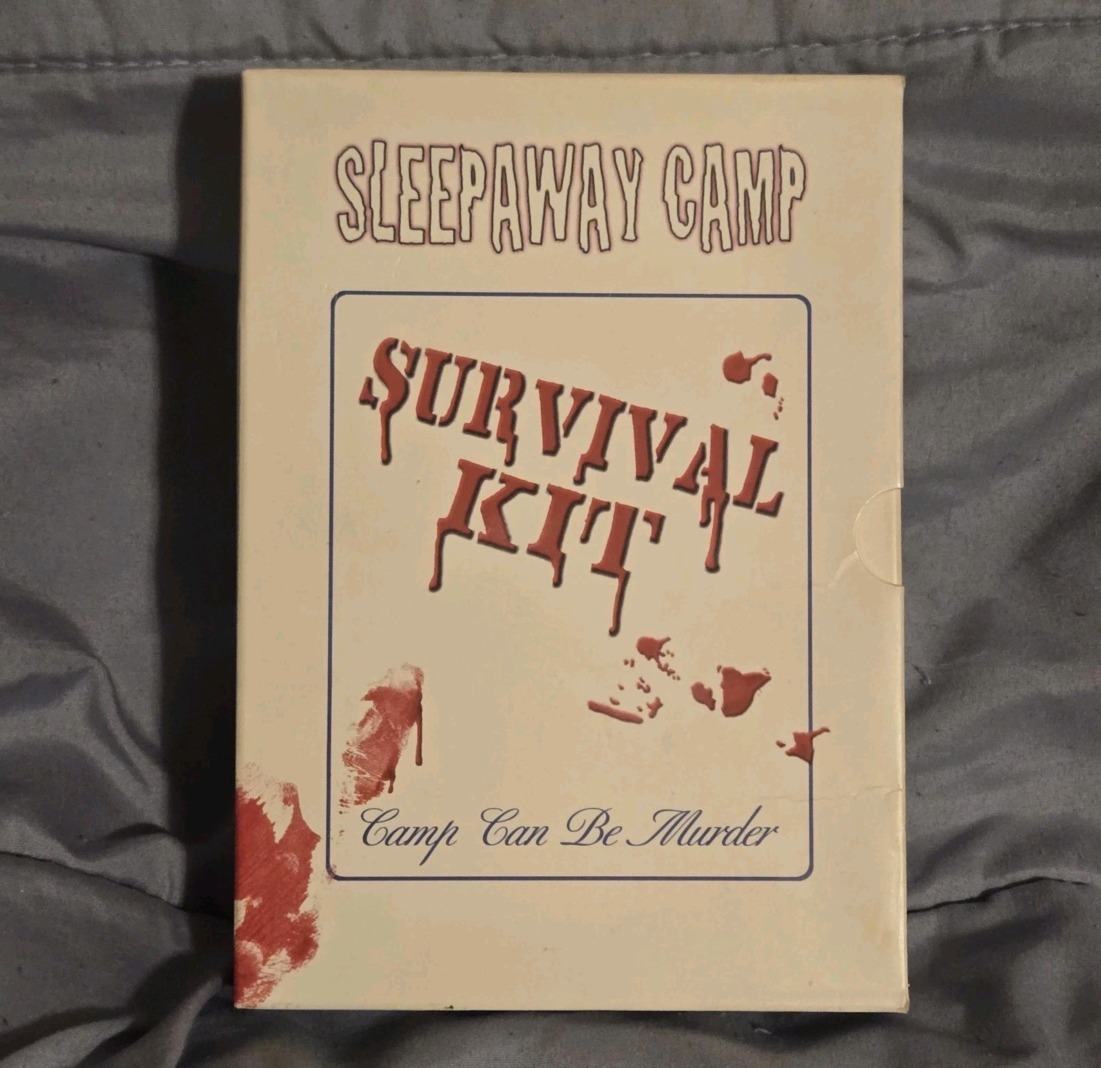 Sleepaway Camp Survival Kit DVD Box Set 3 Disc, 2002 Horror, Slasher Complete