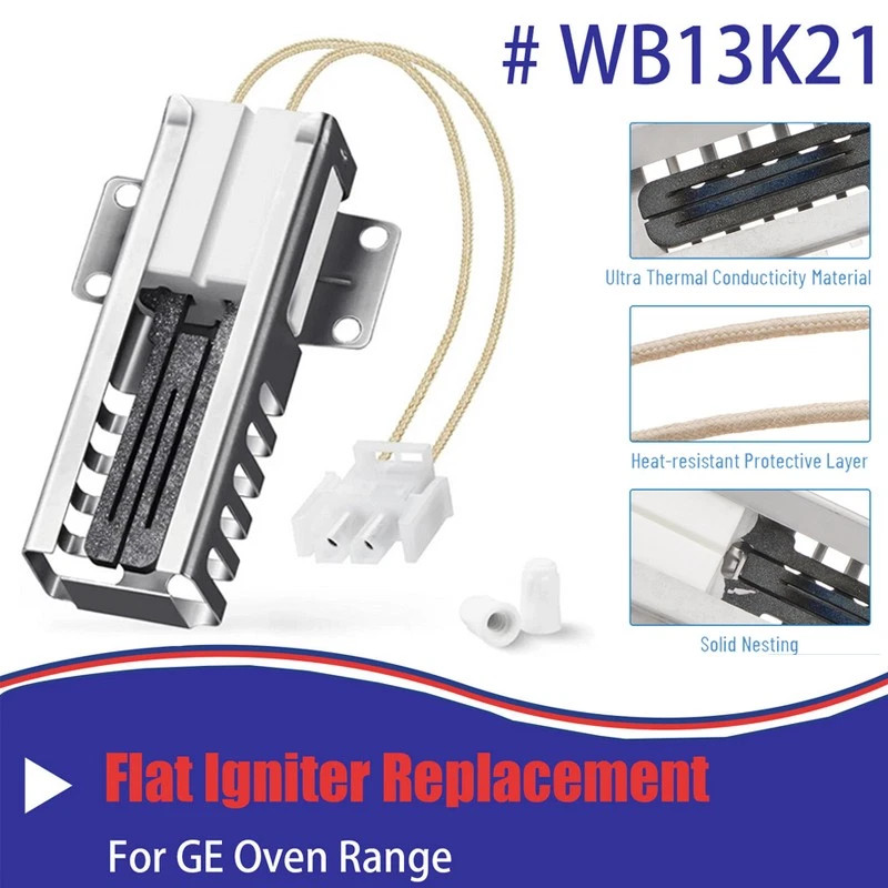 Gas Oven Range Ignitor For WB13K21 GE Norton 501A PS231280 AP2020569 SGR1321 NEW