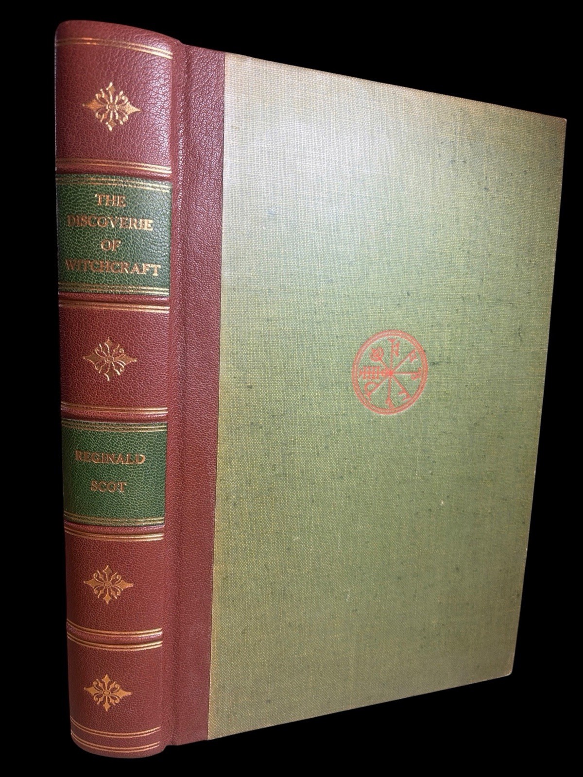 Reginald Scot DISCOVERIE OF WITCHCRAFT 1930 Limited Ed 94/1275 Leather NEAR FINE