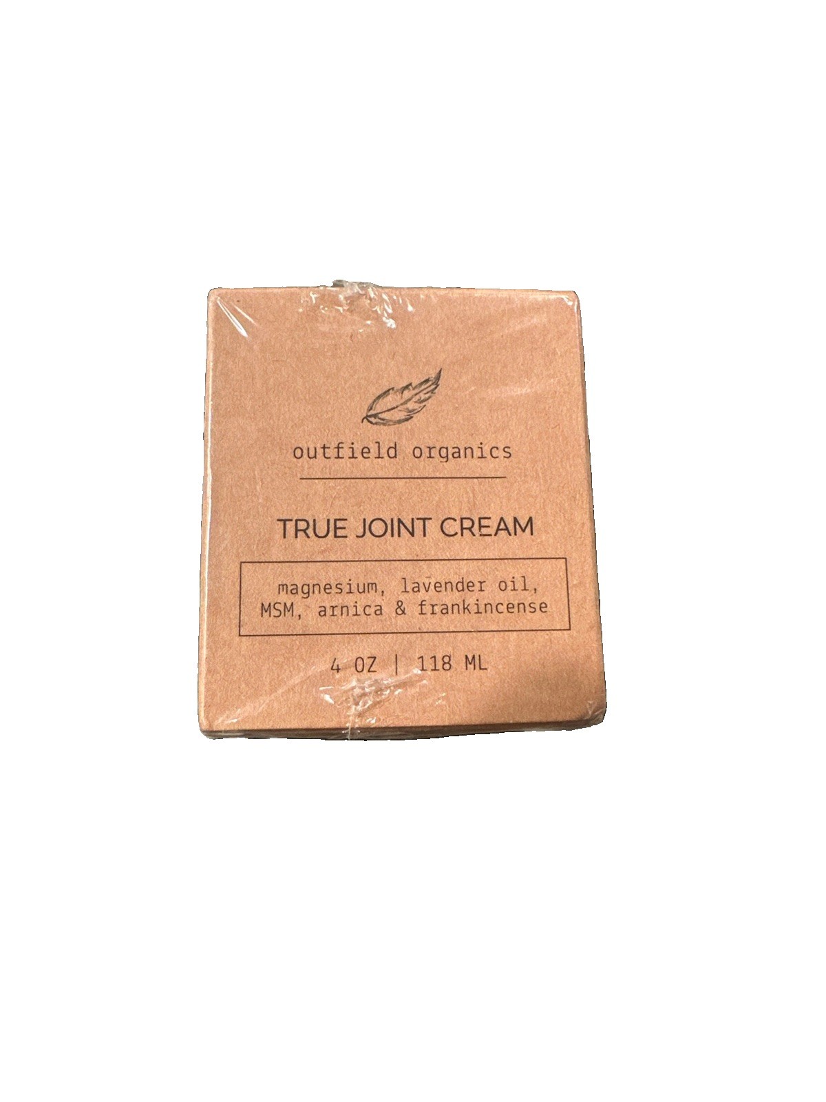Outfield Organics True Joint Cream - Magnesium MSM 4oz. Sealed
