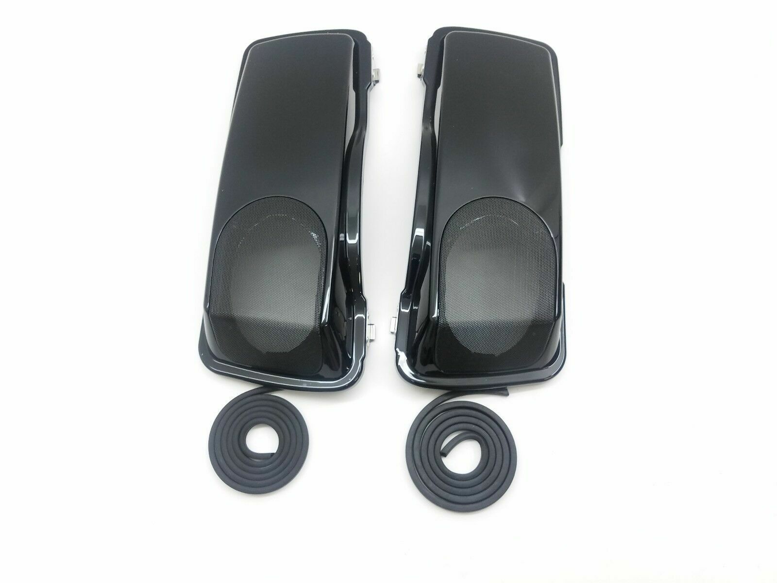 97-13Harley Davidson Cvo 5x7 Speaker Lids Touring Music Baggers Abs PLastic 97-13Harley Davidson Cvo 5x7 Speaker Lids Touring Music Baggers Abs PLastic