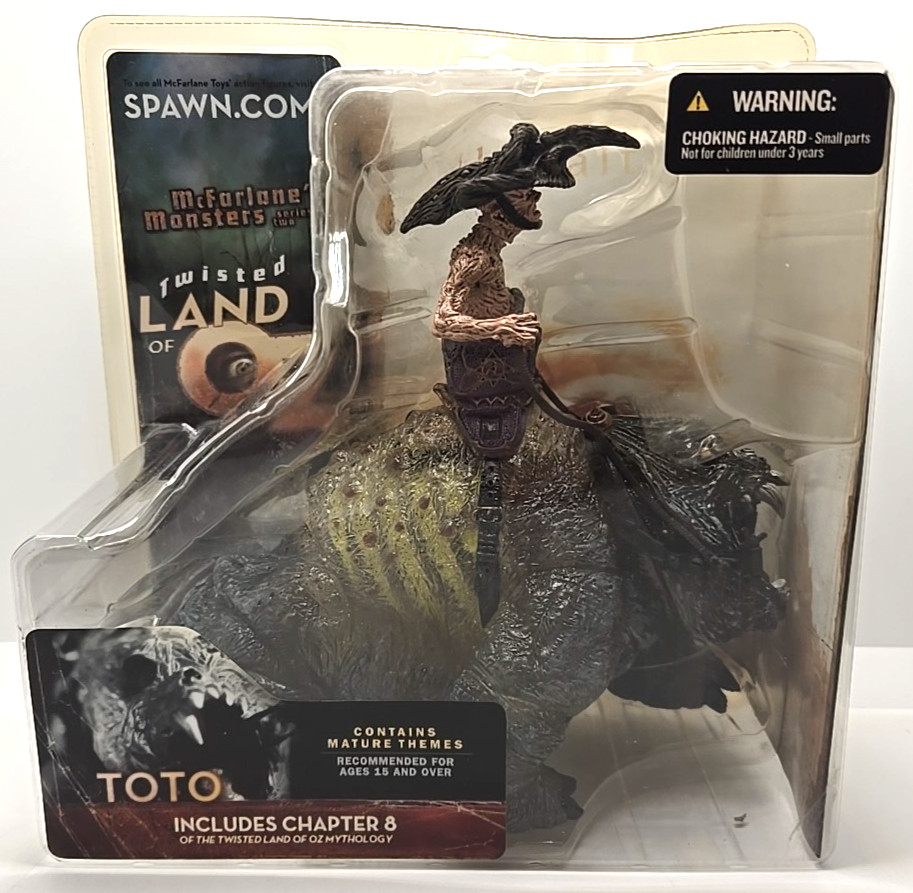 McFarlane\'s Monsters Twisted Land of Oz Toto Series 2 Action Figure 2003 McFarlane\'s Monsters Twisted Land of Oz Toto Series 2 Action Figure 2003