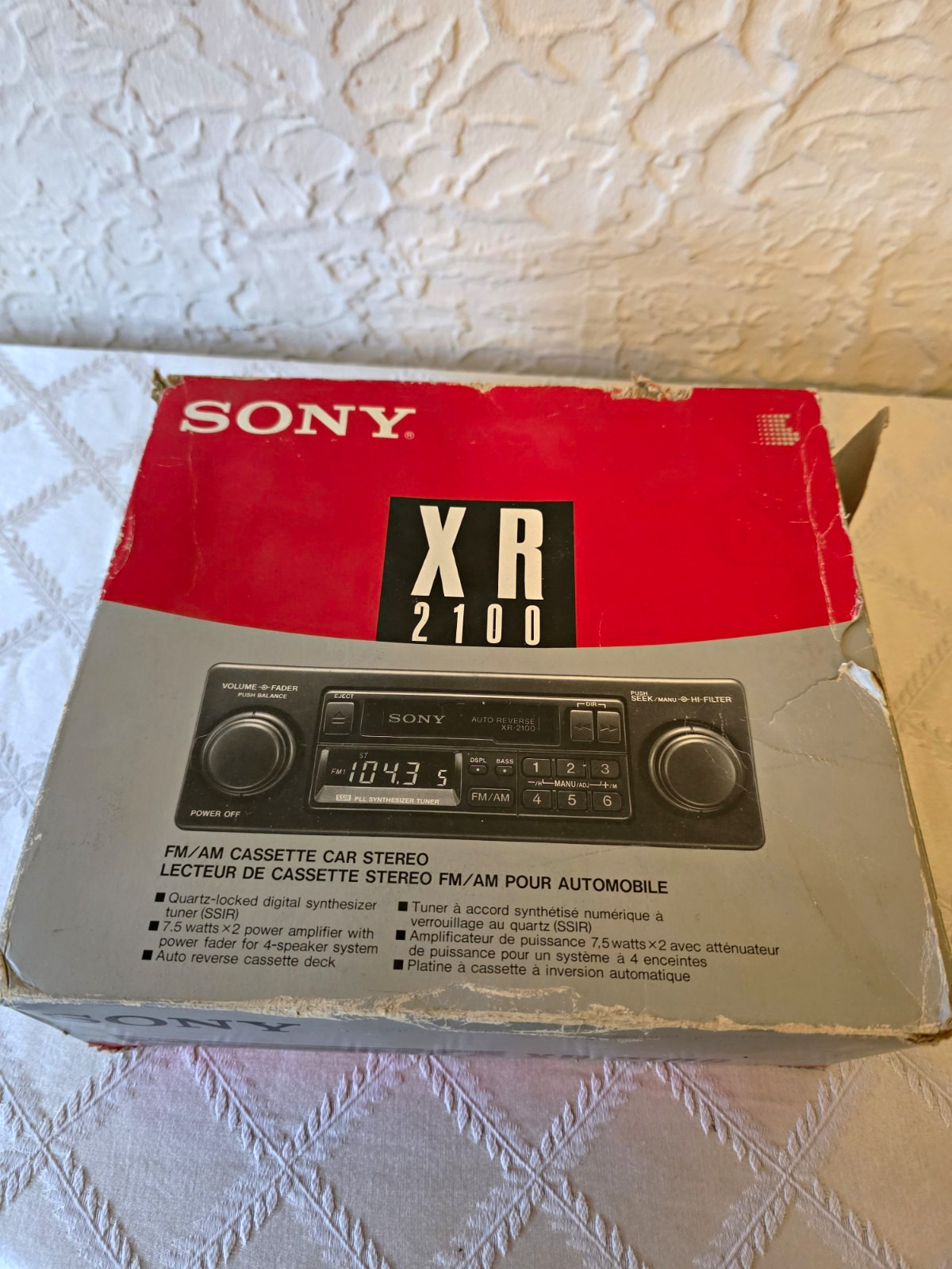 SONY XR 2100 (Never Used, Never Opened)