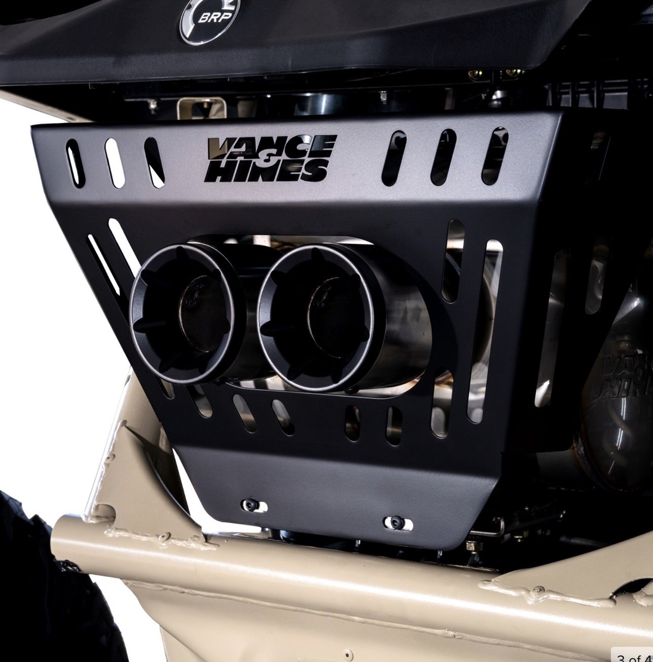 Vance & Hines Can-Am Maverick X3 Exhaust Mojave Eliminator Slip-On Muffler
