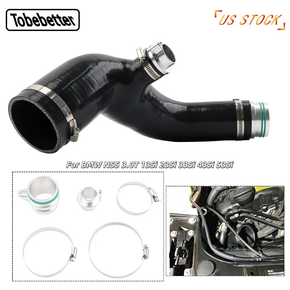 Turbo Pipe Inlet Boost Kit For BMW 3.0T 335i N55 435i 535i 135i 235i Upgraded US