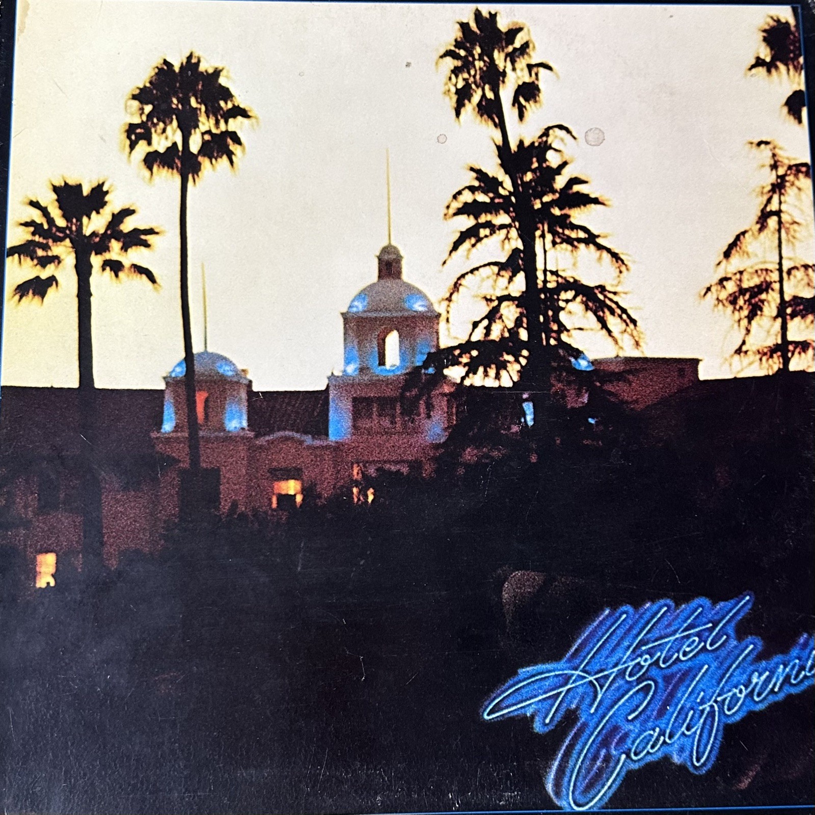 Eagles Hotel California Vinyl LP 1976 Asylum Records 6E-103 Classic Rock VG/VG