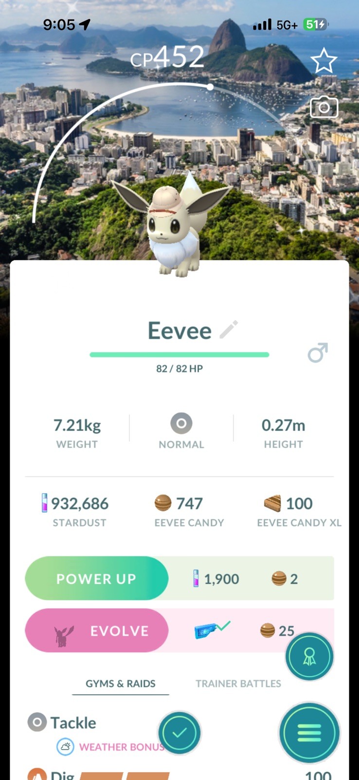 Pokémon Shiny Eevee BG City Safari Rio de Janeiro 2026 | Tr-de Go ✨