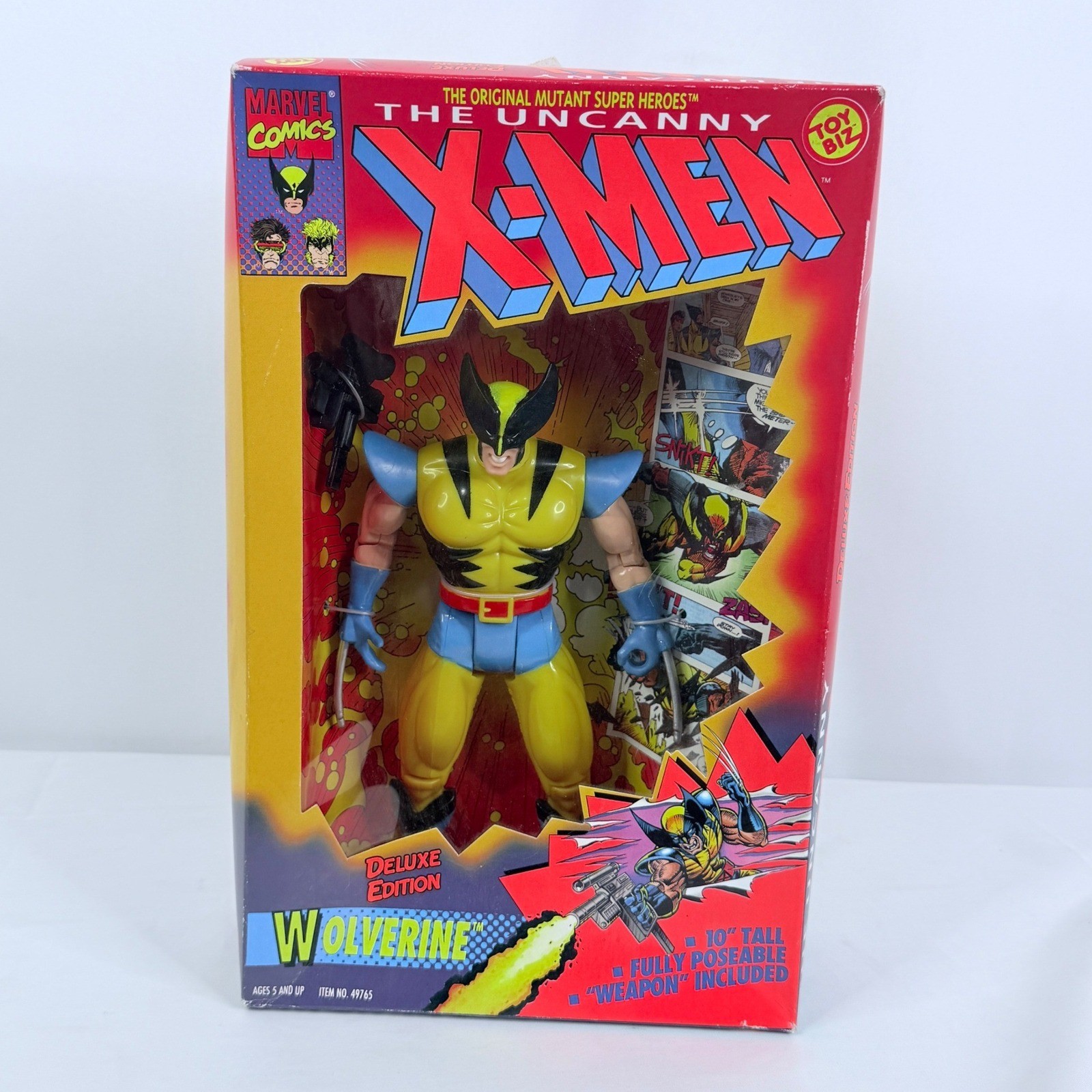 Toy Biz Uncanny X-Men Wolverine Deluxe Edition 10\ Toy Biz Uncanny X-Men Wolverine Deluxe Edition 10\