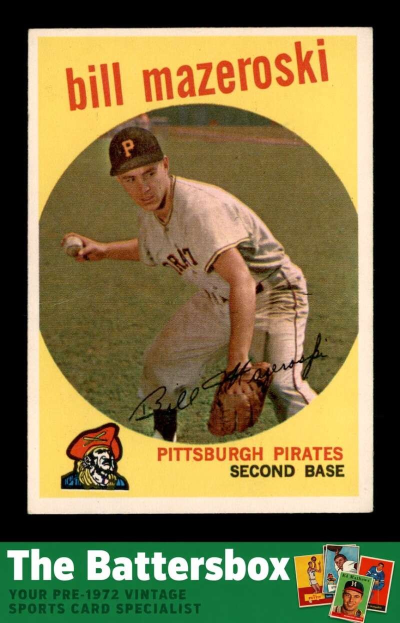 1959 Topps #415 Bill Mazeroski   VGEX X3817133