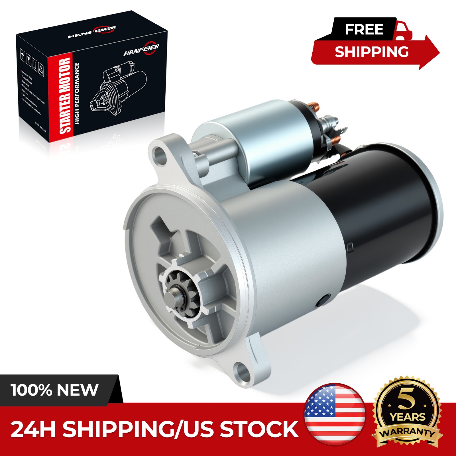 NEW Starter For Ford F-150 4.2 V6 1999-2008 6L3Z-11002 F150 XL1UAA XL1UAB XL1UAC NEW Starter For Ford F-150 4.2 V6 1999-2008 6L3Z-11002 F150 XL1UAA XL1UAB XL1UAC