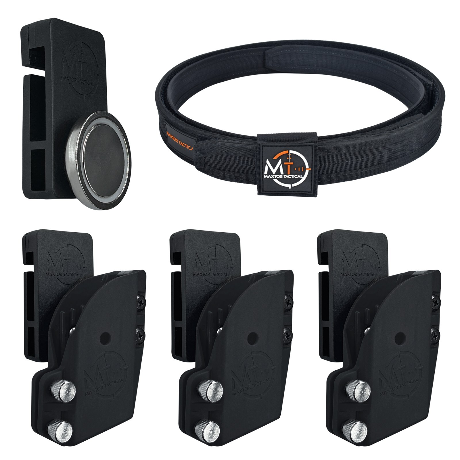 IPSC/USPSA Competition Rig - 1X Belt, 4X Mag Pouches