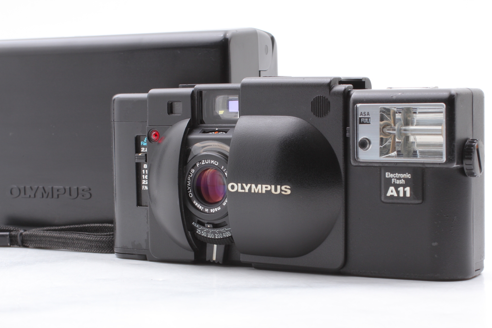 [Exc+5 in Box] Olympus XA 35mm Point & Shoot Camera w/ A11 Flash From JAPAN
