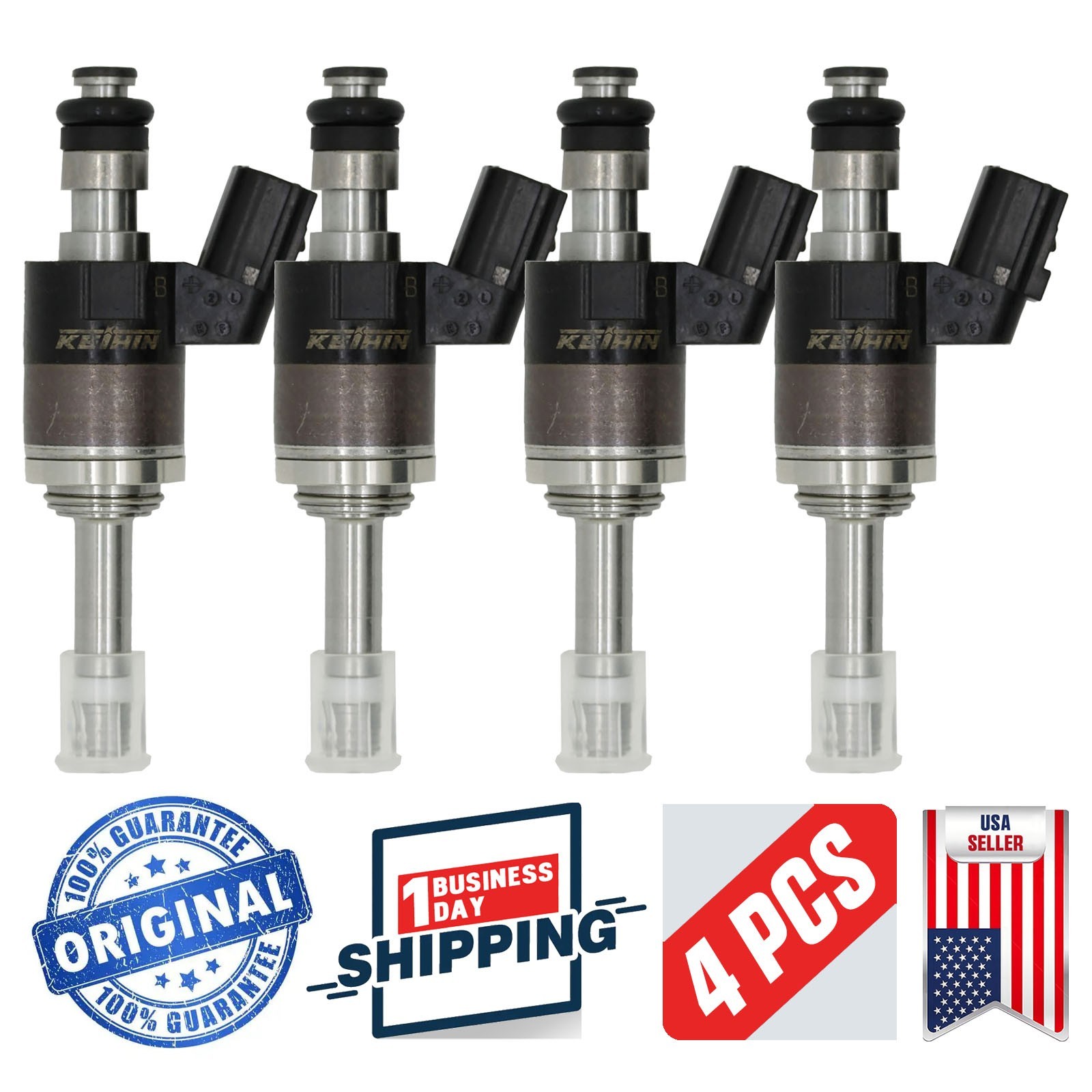 4x OEM Fuel Injectors 16010-59B-305 For 16-21 Honda Civic ACCORD CR-V 1.5L Turbo