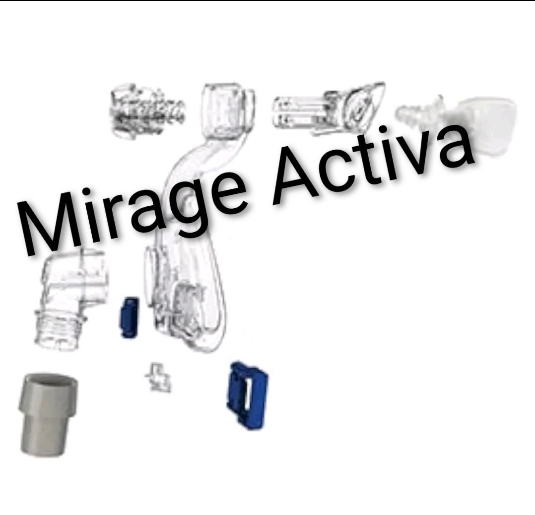 Mirage Activa Replacement Swivel Elbow & Plastic Frame, Large