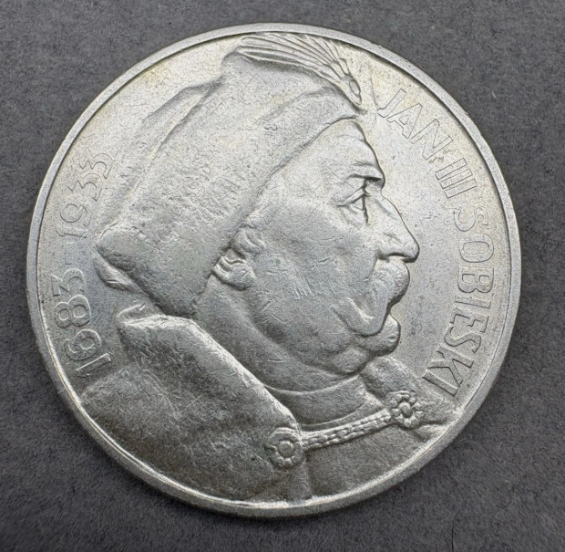 1933 10 Zlotych Jan III Sobieski 1933 10 Zlotych Jan III Sobieski