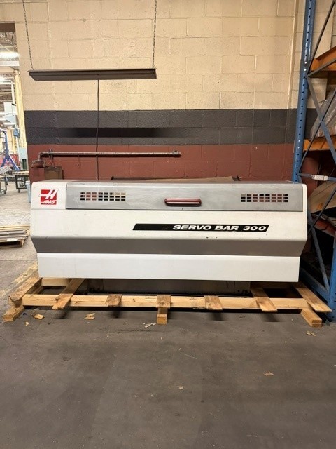 Haas Servo Bar 300 Used Bar Feeder For Sale - 2002 Haas Servo Bar 300 Used Bar Feeder For Sale - 2002