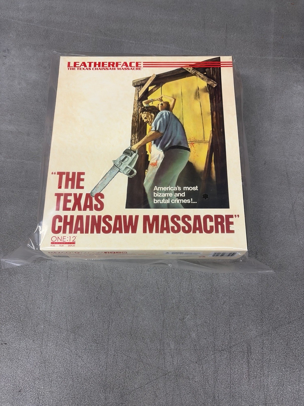 Leatherface Mezco Toyz One 12 Collective Figure New The Texas Chainsaw Massacre