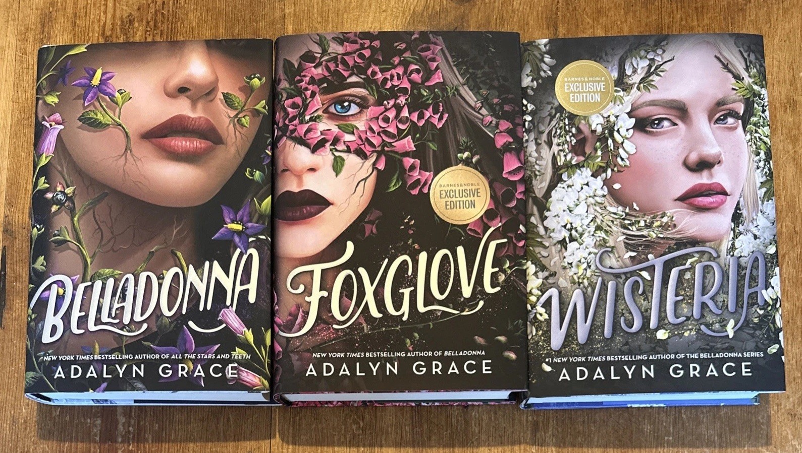 Adalyn Grace Belladonna Series Books 1–3 HC 1st/1st 2 B&N Exclusive Set