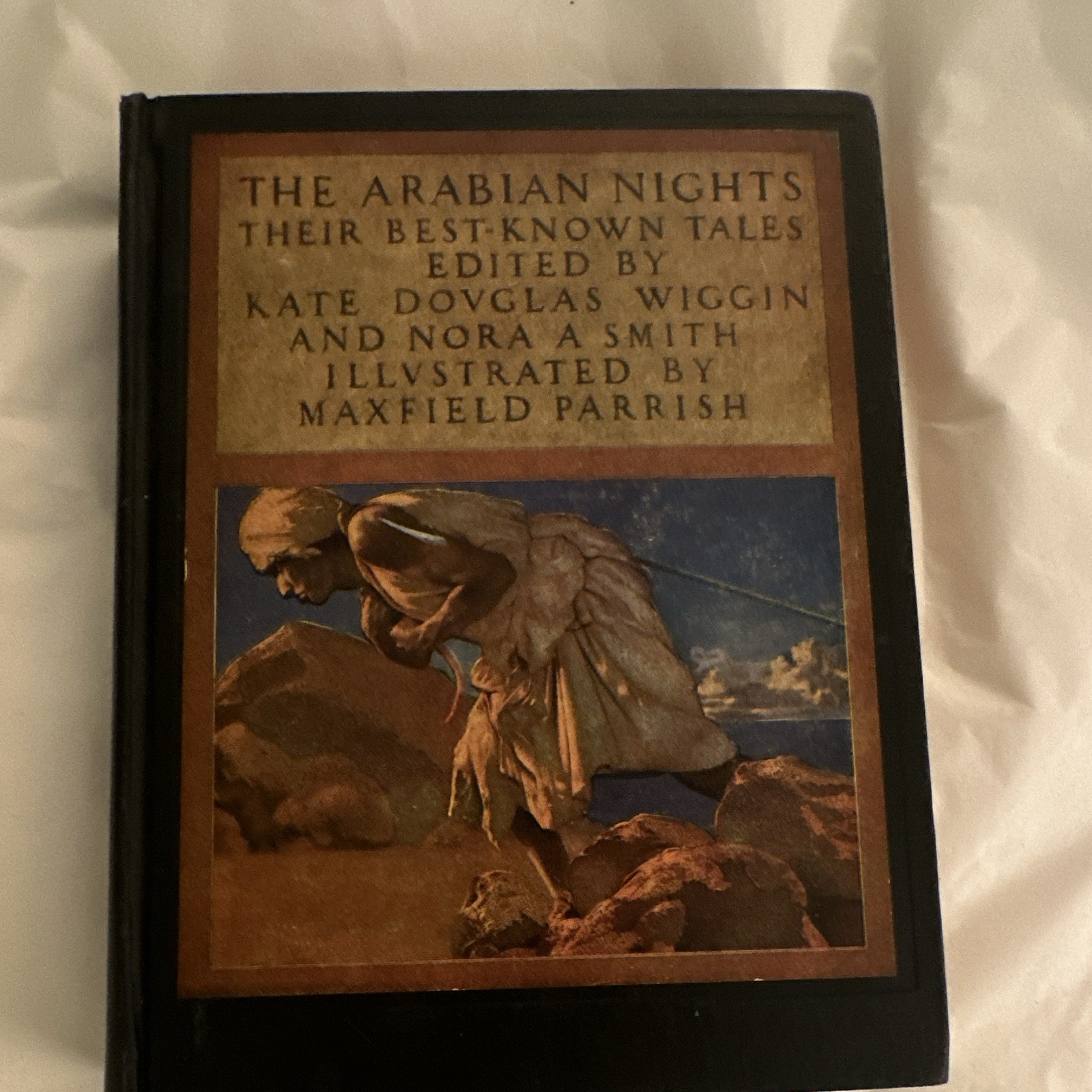 The Arabian Nights - Antique Illustrated Hardcover Book 1942 Parrish Vintage The Arabian Nights - Antique Illustrated Hardcover Book 1942 Parrish Vintage