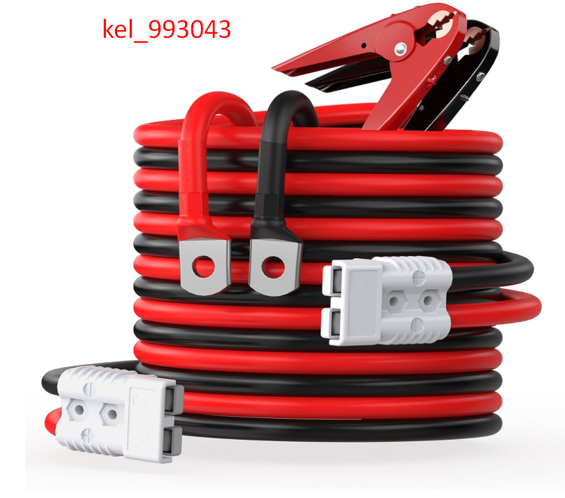 Heavy Duty Jumper Cables for Diesel Trucks - 1 Gauge 25 Feet extra long Booster Heavy Duty Jumper Cables for Diesel Trucks - 1 Gauge 25 Feet extra long Booster