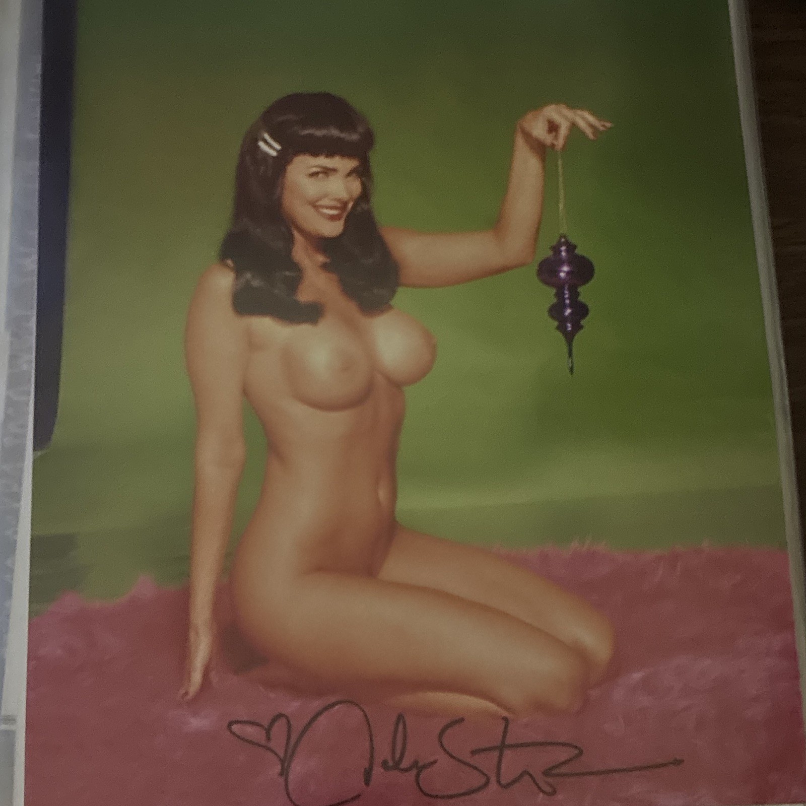 Julie Strain Autographed Penthouse Actress