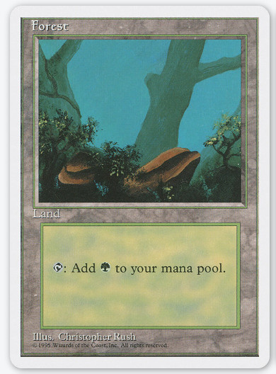 Vintage MTG Magic Basic Lands You Pick - 4th, Ice Age, Tempest, Mirage, & more..