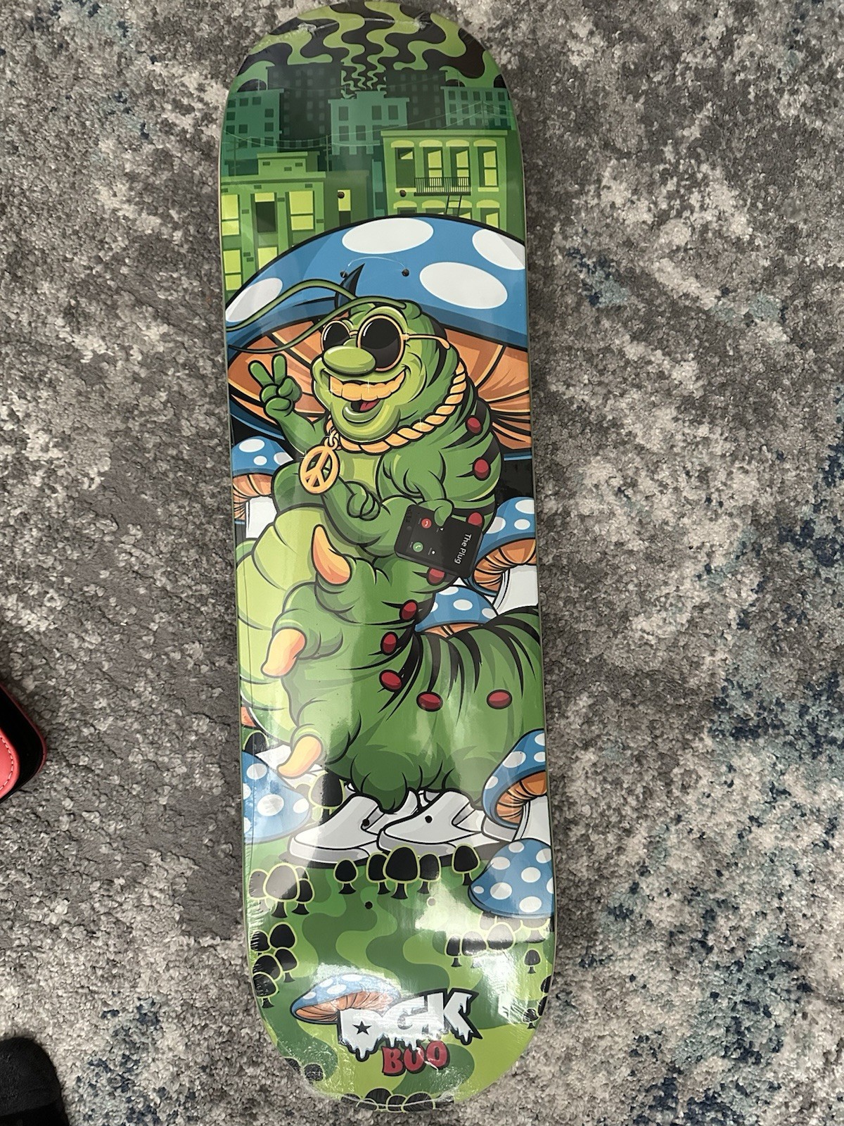 DGK Boo Johnson Caterpillar Graphic Skateboard Deck 8.25 - DGK All Day DGK Boo Johnson Caterpillar Graphic Skateboard Deck 8.25 - DGK All Day
