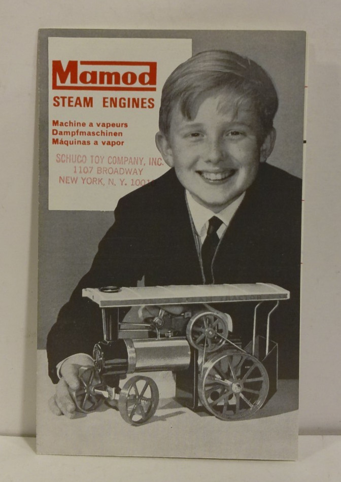 RARE VINTAGE MAMOD STEAM ENGINES MACHINE A VAPEURS FOLDOUT CATALOG NEAR MINT RARE VINTAGE MAMOD STEAM ENGINES MACHINE A VAPEURS FOLDOUT CATALOG NEAR MINT