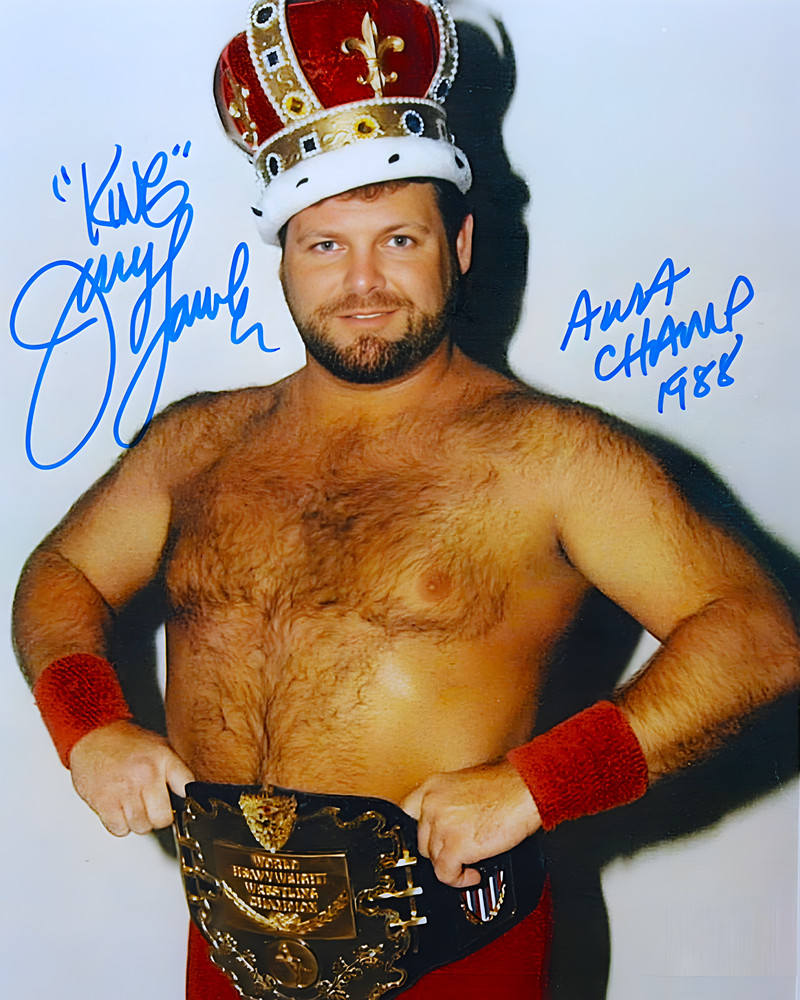 JERRY LAWLER SIGNED REPRINT WWE WRESTLER AWA CHAMP 88 8\ JERRY LAWLER SIGNED REPRINT WWE WRESTLER AWA CHAMP 88 8\