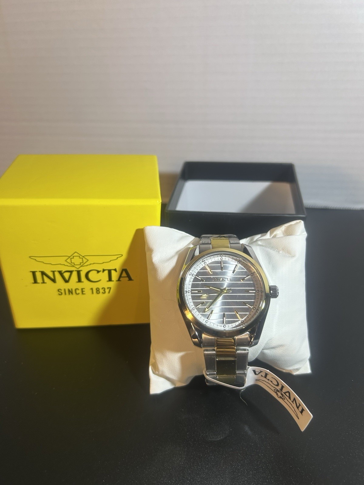 Invicta Men's  Watch Celestial 30mm Two Tone Dial Quartz NWT Box 69194
