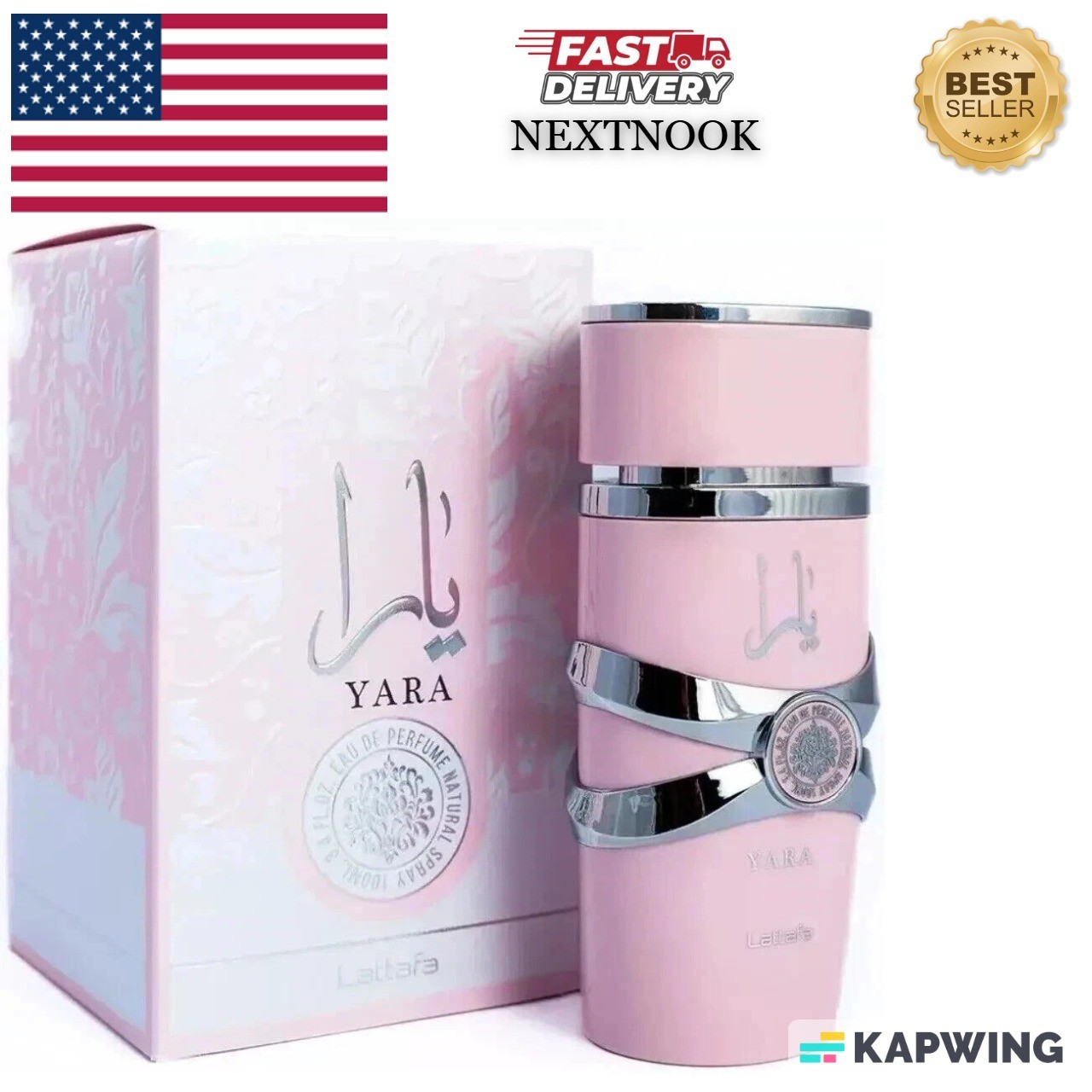Original Yara by Lattafa Perfumes | Eau De Parfum - 100ml (3.4 fl oz) | - Women
