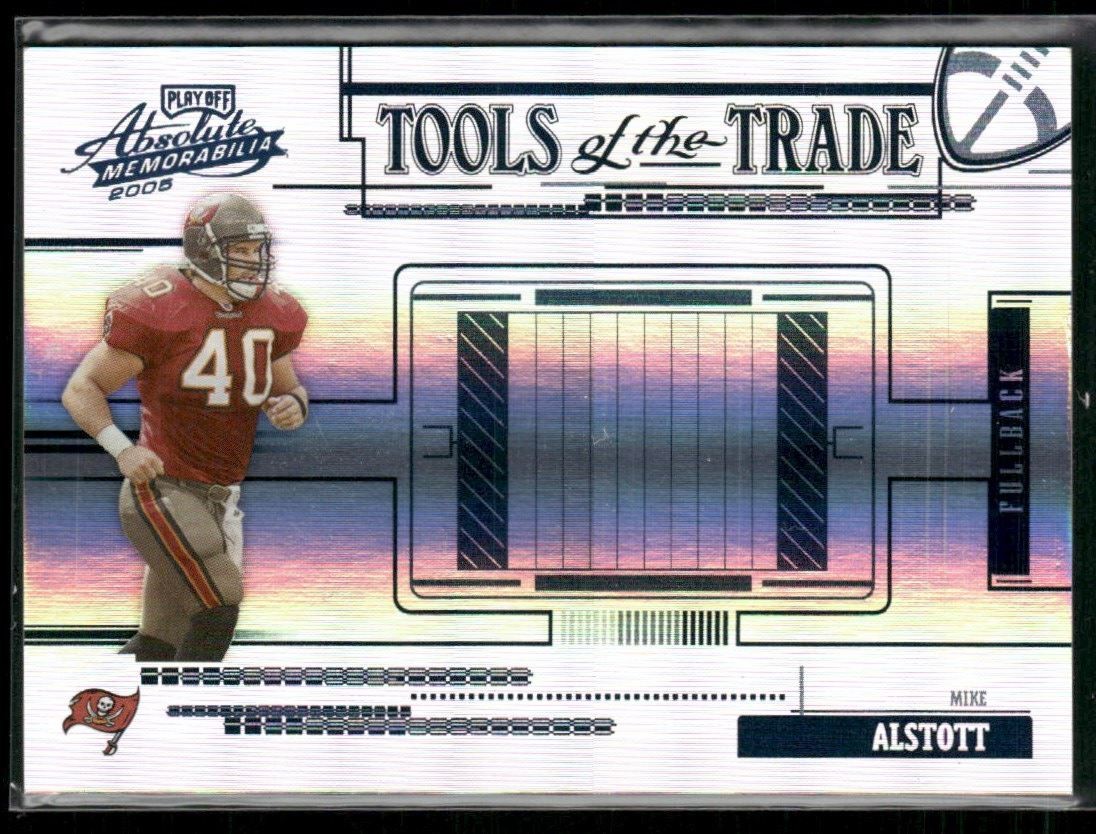 Mike Alstott 2005 Playoff Absolute Memorabilia Tools of the Trade Blue Spectrum Mike Alstott 2005 Playoff Absolute Memorabilia Tools of the Trade Blue Spectrum