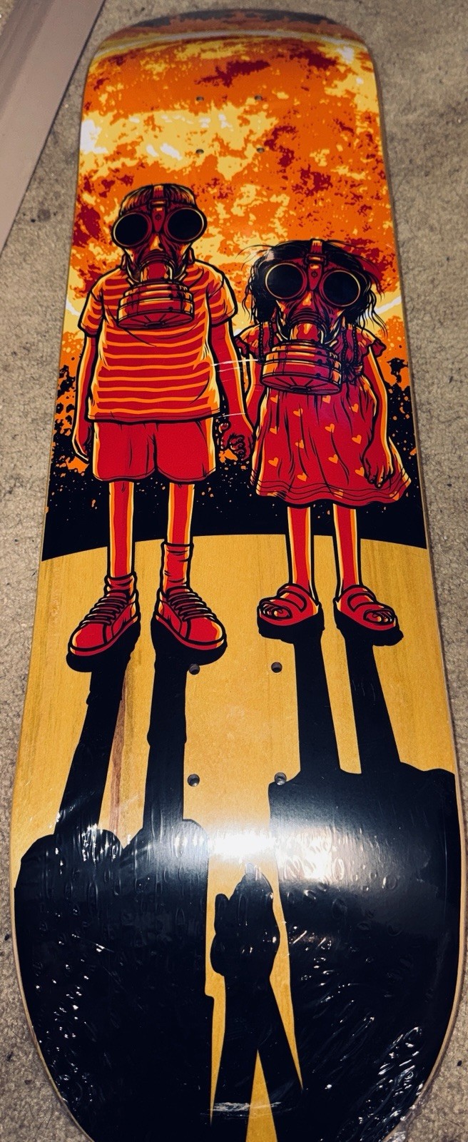 Todd Bratrud Apocalypse Kids StrangeLove Skateboard Deck Todd Bratrud Apocalypse Kids StrangeLove Skateboard Deck