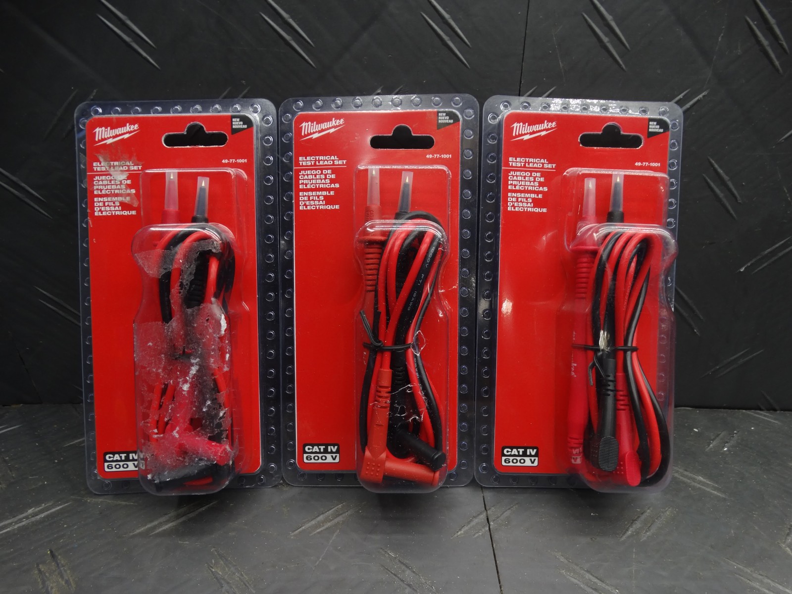 Milwaukee Electrical Test lead Set 49-77-1001 (Lot of 3)