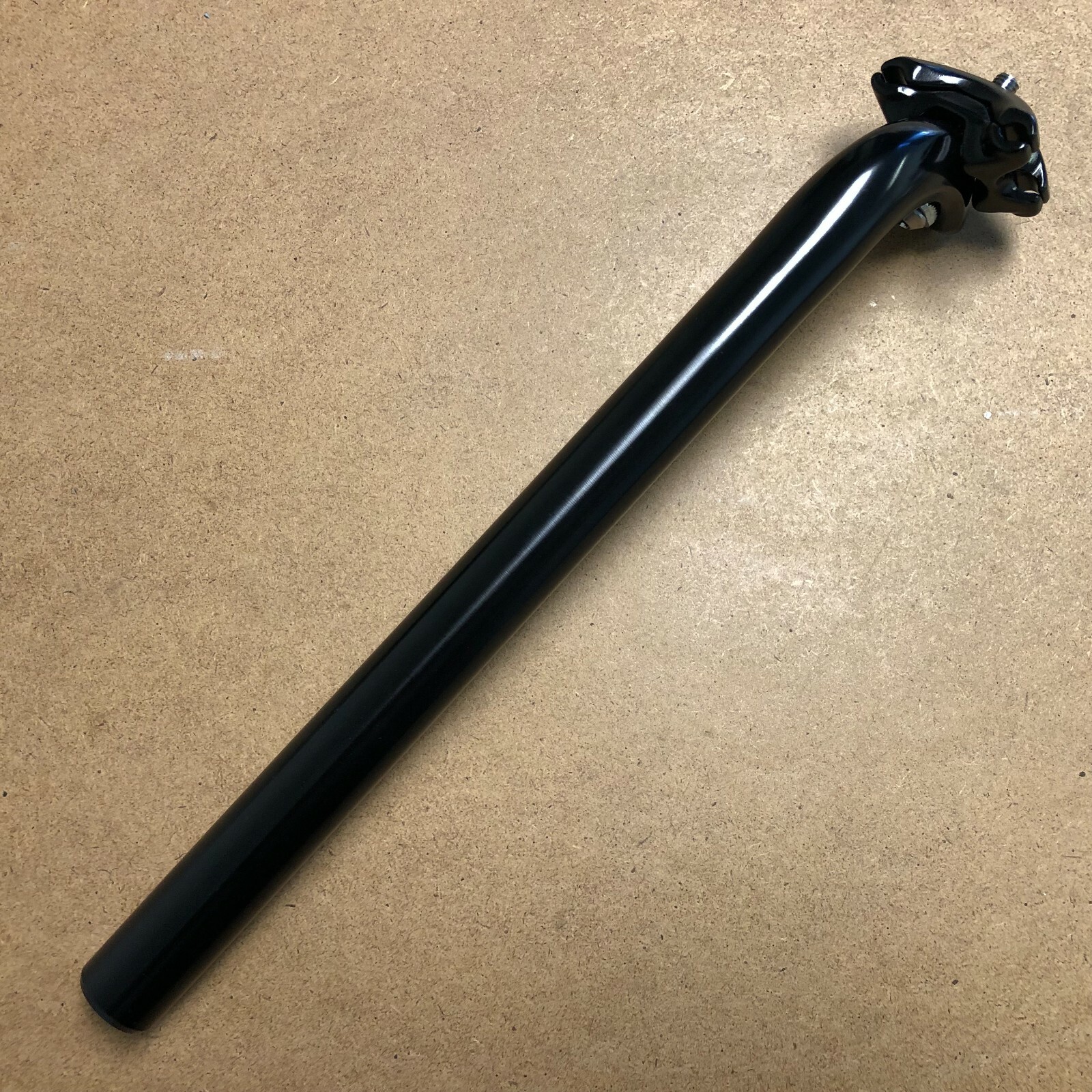 New KALLOY Bike Bicycle Alloy Seat Post 25.4-27.2mm Length 350mm No Logo Black