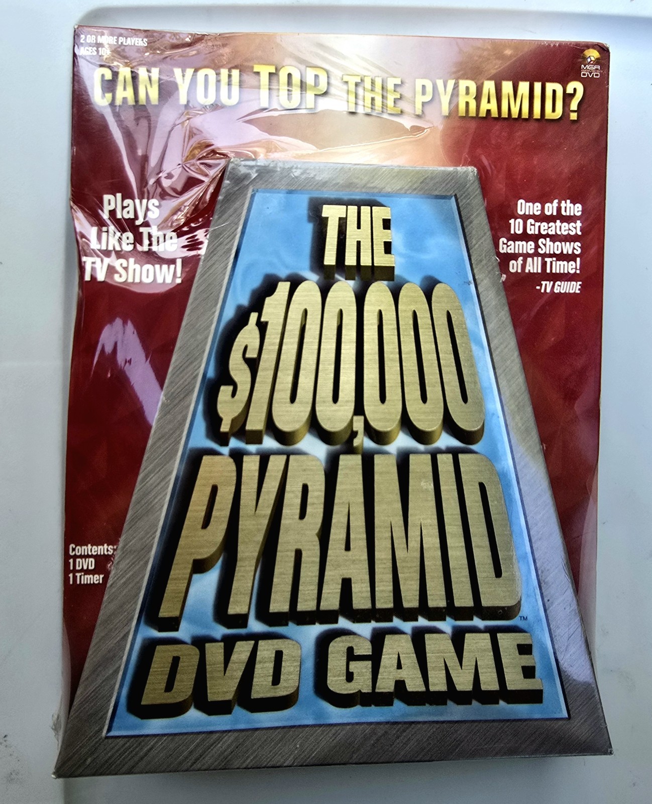 The $100,000 Pyramid DVD Game 2006 MGA TV Game Show Board Game Family Trivia
